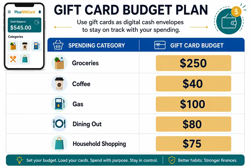Budget Plan Gift card