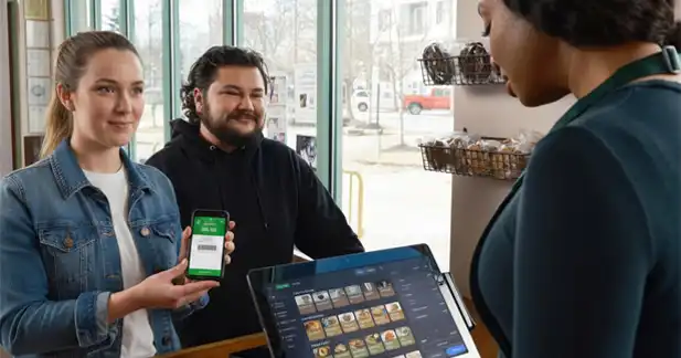 Digital gift cards compared with store loyalty points for rewards and savings