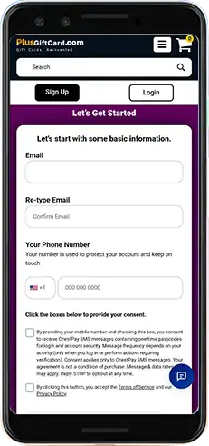 Sign-up