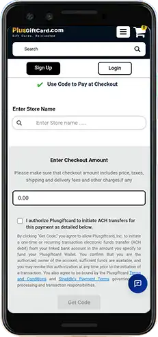 Pay at Stores