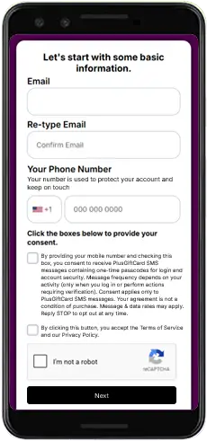 Create Your Free Account